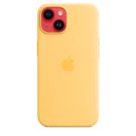 Калъф от Apple за iPhone 14 Silicone Case with MagSafe - Sunglow - Image 2