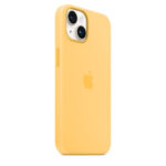 Калъф от Apple за iPhone 14 Silicone Case with MagSafe - Sunglow - Image 7
