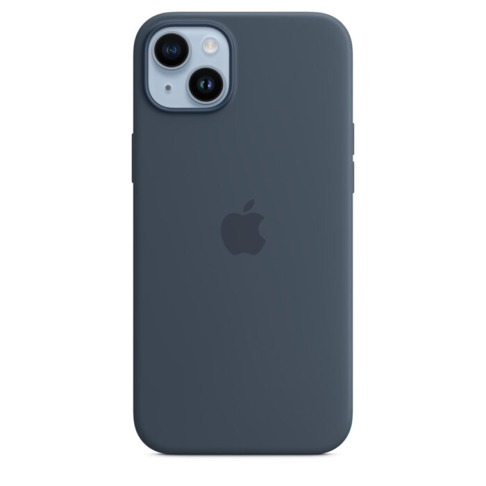 Калъф от Apple за iPhone 14 Plus Silicone Case with MagSafe -Storm Blue - Image 1