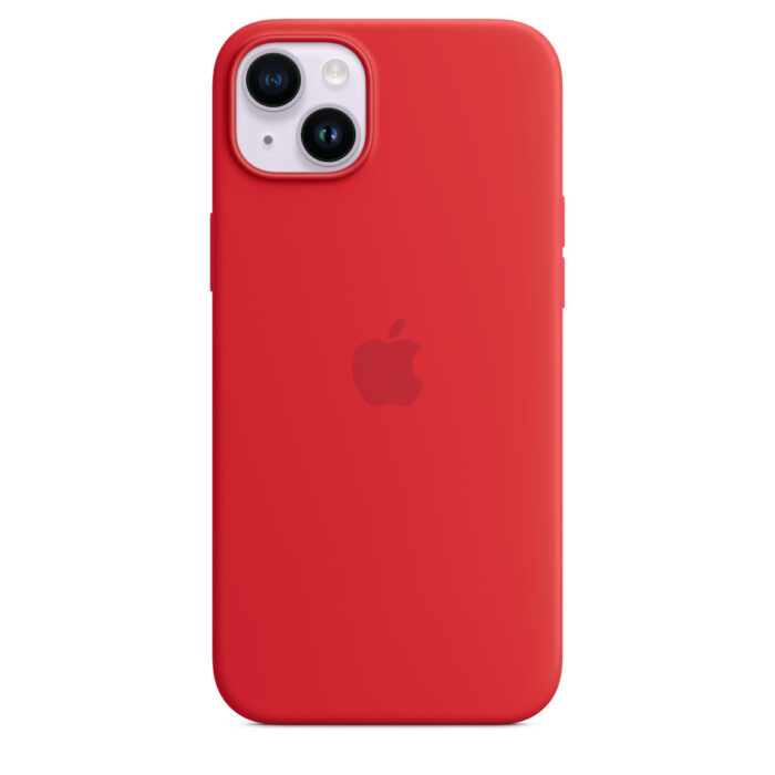 Калъф от Apple за iPhone за 14 Plus Silicone Case with MagSafe - (PRODUCT)RED - Image 3
