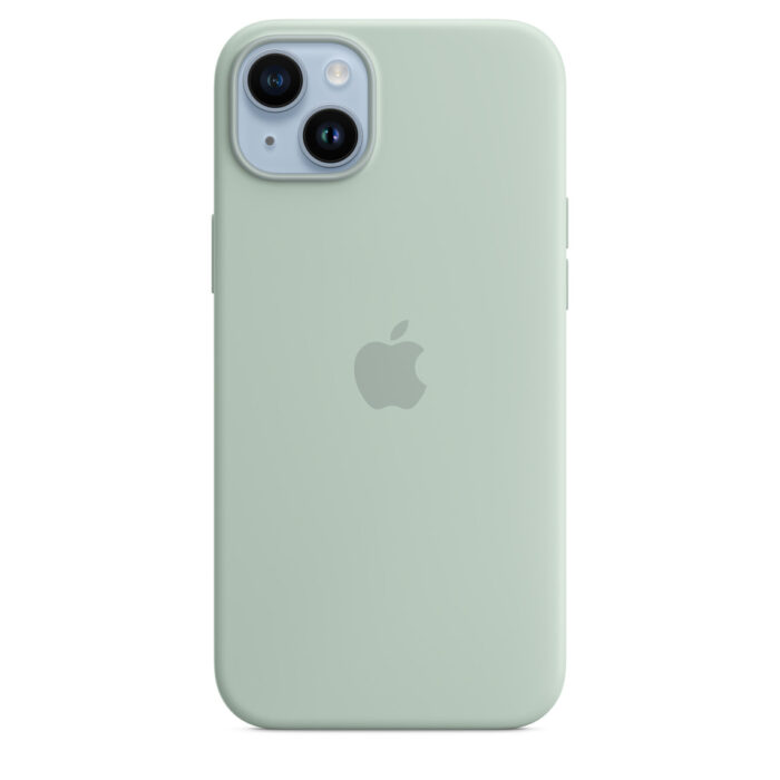 Калъф от Apple за iPhone 14 Plus Silicone Case with MagSafe - Succulent - Image 1