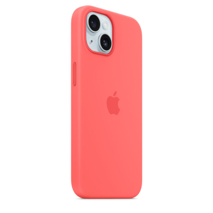 Калъф от Apple за  iPhone 15 Silicone Case с MagSafe - Guava - Image 7