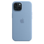 Калъф от Apple за  iPhone 15 Silicone Case с MagSafe - Winter Blue - Image 5