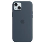 Калъф от Apple за iPhone 15 Plus Silicone Case с MagSafe - Storm Blue