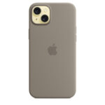 Калъф от Apple за iPhone 15 Plus Silicone Case с MagSafe - Clay - Image 5