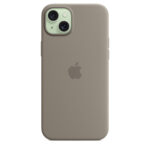 Калъф от Apple за iPhone 15 Plus Silicone Case с MagSafe - Clay - Image 3