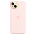 Калъф от Apple за  iPhone 15 Plus Silicone Case с MagSafe - Light Pink - Image 2
