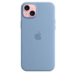 Калъф от Apple за iPhone 15 Plus Silicone Case с MagSafe - Winter Blue - Image 3