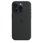 Калъф от Apple за iPhone 15 Pro Silicone Case с MagSafe - Black - Image 5