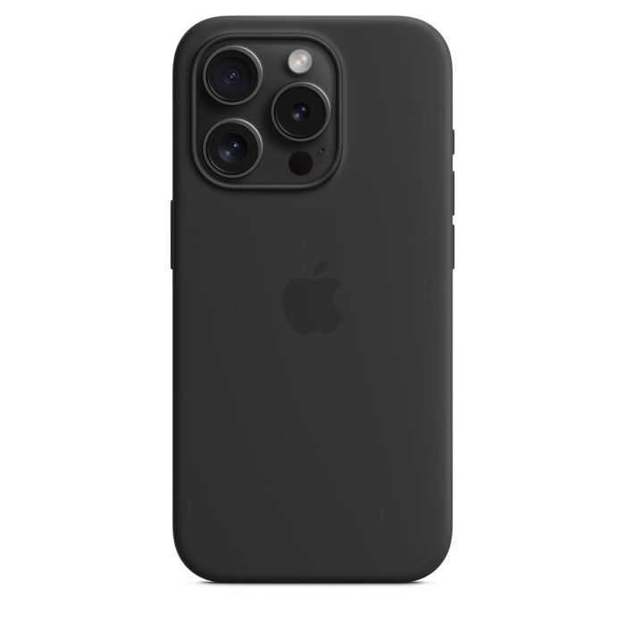 Калъф от Apple за iPhone 15 Pro Silicone Case с MagSafe - Black - Image 5