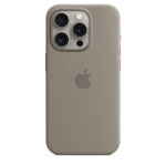 Калъф от Apple за iPhone 15 Pro Silicone Case с MagSafe - Clay