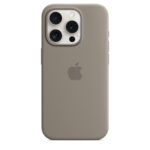 Калъф от Apple за iPhone 15 Pro Silicone Case с MagSafe - Clay - Image 5