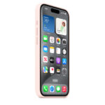 Калъф от Apple за iPhone 15 Pro Silicone Case с MagSafe - Light Pink - Image 6