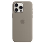 Калъф от Apple за iPhone 15 Pro Max Silicone Case с MagSafe - Clay - Image 2