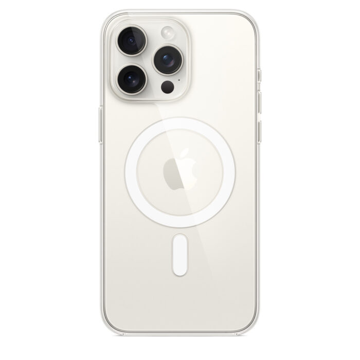 калъф от Apple за  iPhone 15 Pro Max Clear Case с MagSafe - Image 4