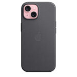 Калъф от Apple за iPhone 15 FineWoven Case с MagSafe - Black - Image 3