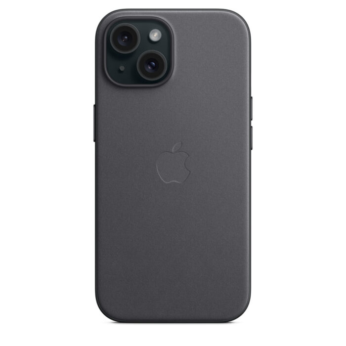 Калъф от Apple за iPhone 15 FineWoven Case с MagSafe - Black - Image 7