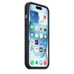 Калъф от Apple за iPhone 15 FineWoven Case с MagSafe - Black - Image 4