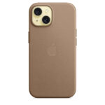 Калъф от Apple за iPhone 15 FineWoven Case с MagSafe - Taupe - Image 7
