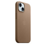Калъф от Apple за iPhone 15 FineWoven Case с MagSafe - Taupe - Image 2