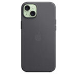 Калъф от Apple за iPhone 15 Plus FineWoven Case с MagSafe - Black - Image 4