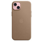 Калъф от Apple за iPhone 15 Plus FineWoven Case с MagSafe - Taupe - Image 4