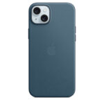 Калъф от Apple за iPhone 15 Plus FineWoven Case с MagSafe - Pacific Blue
