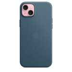 Калъф от Apple за iPhone 15 Plus FineWoven Case с MagSafe - Pacific Blue - Image 3