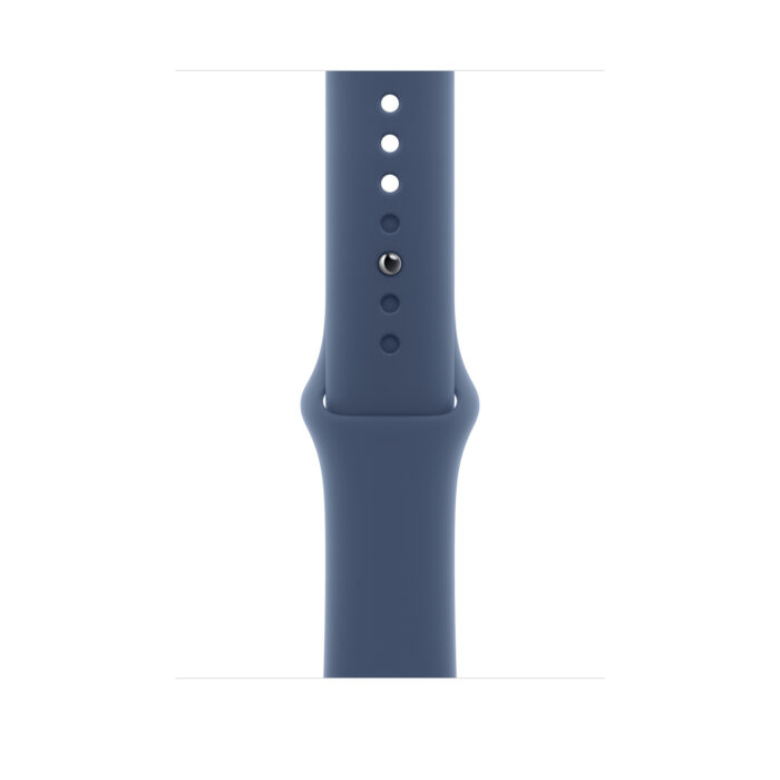 Apple Watch S10 GPS 46mm Silver Alu Case with Denim Sport Band - S/M - Image 2
