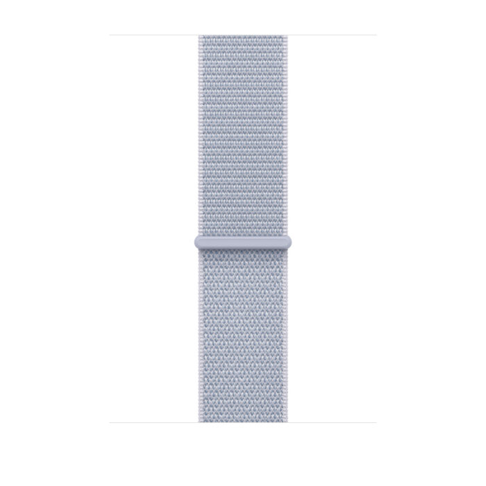 Apple Watch S10 GPS 46mm Silver Alu Case with Blue Cloud Sport Loop - Image 3
