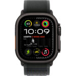 Apple Watch Ultra2 v2 Cellular 49mm Black Titanium Case with Black Trail Loop - S/M - Image 2