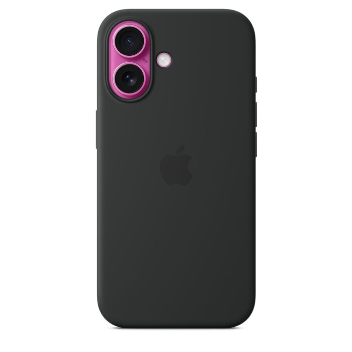 Калъф от Apple за iPhone 16 Silicone Case with MagSafe - Black - Image 6