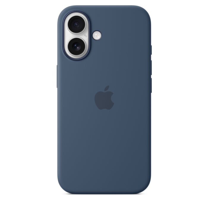 Калъф от Apple за iPhone 16 Silicone Case with MagSafe - Denim - Image 1