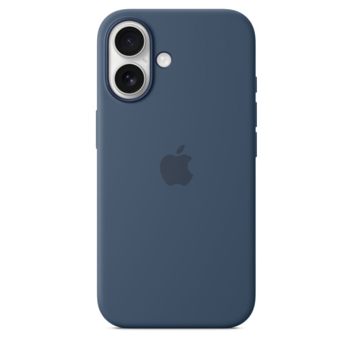 Калъф от Apple за iPhone 16 Silicone Case with MagSafe - Denim - Image 2