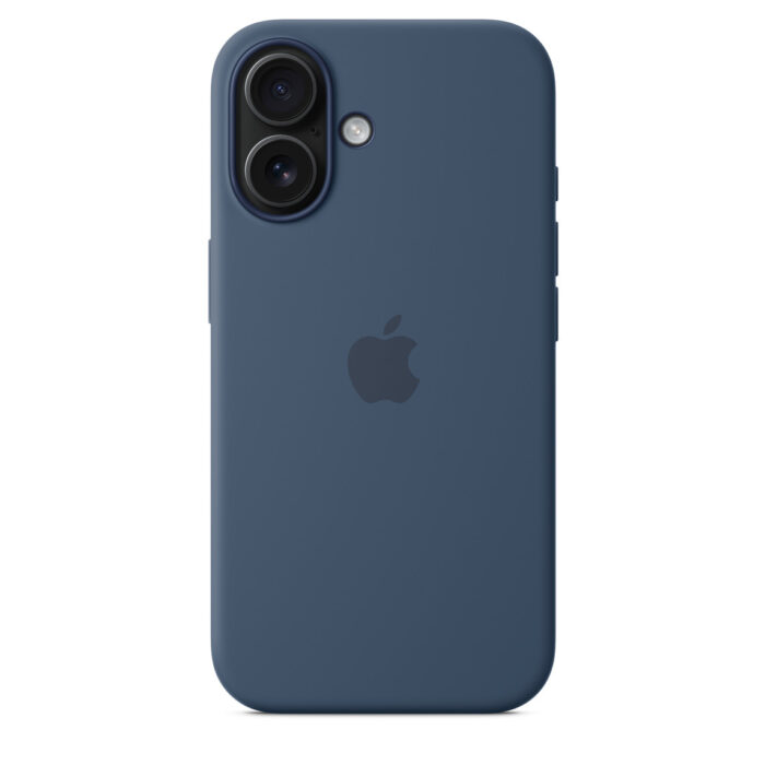 Калъф от Apple за iPhone 16 Silicone Case with MagSafe - Denim - Image 3