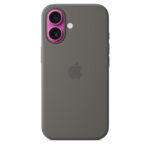 Калъф от Apple за iPhone 16 Silicone Case with MagSafe - Stone Gray - Image 4