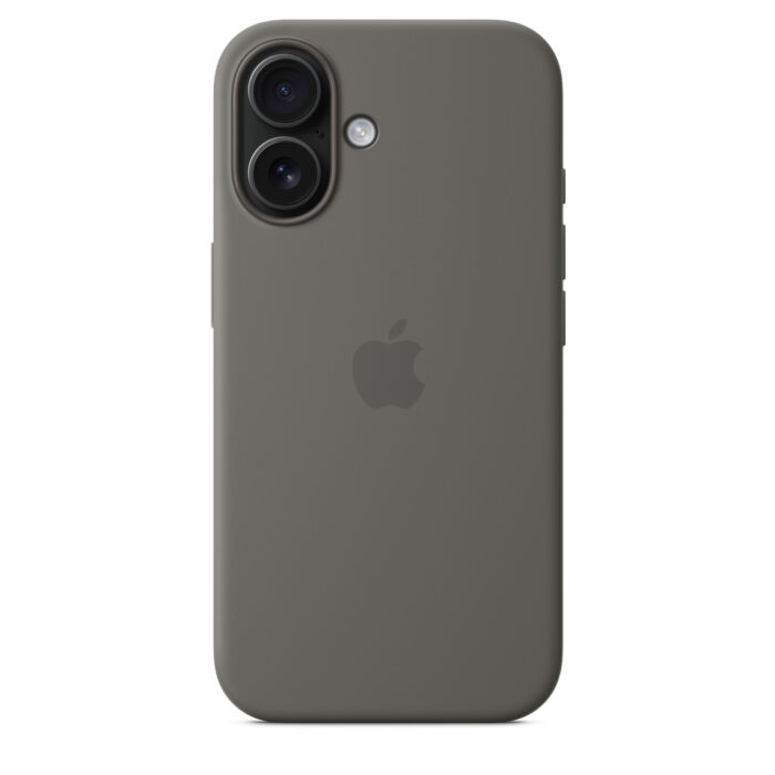 Калъф от Apple за iPhone 16 Silicone Case with MagSafe - Stone Gray - Image 2