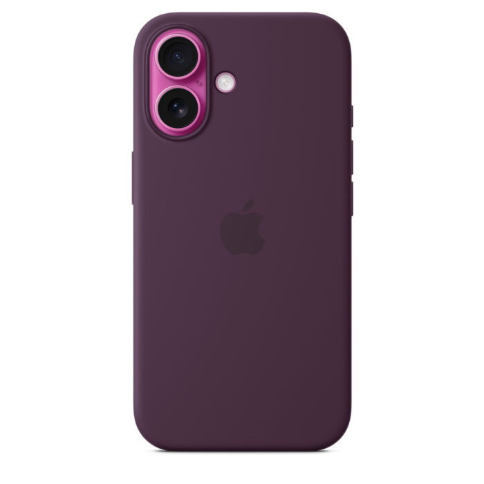 Калъф от Apple за iPhone 16 Silicone Case with MagSafe - Plum - Image 5