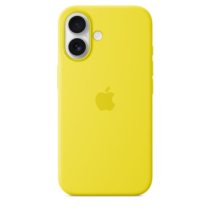 Калъф от Apple за iPhone 16 Silicone Case with MagSafe - Star Fruit (Seasonal) - Image 5