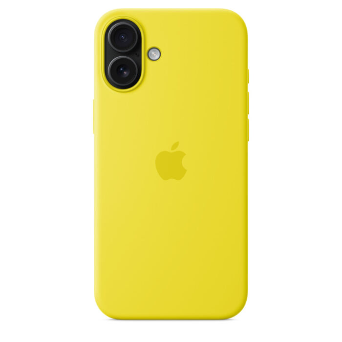 Калъф от Apple за iPhone 16 Plus Silicone Case with MagSafe - Star Fruit (Seasonal) - Image 5