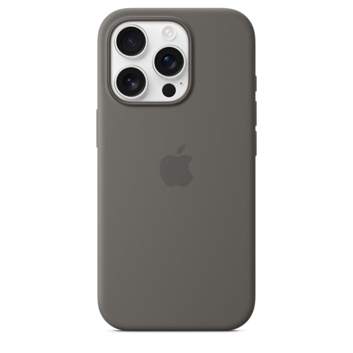 Калъф от Apple за iPhone 16 Pro Silicone Case with MagSafe - Stone Gray - Image 5