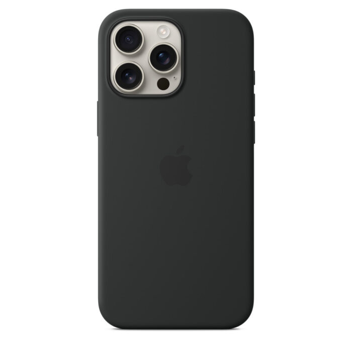 Калъф от Apple за iPhone 16 Pro Max Silicone Case with MagSafe - Black - Image 4