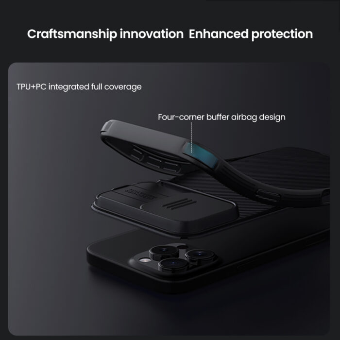 Калъф от Nillkin CamShield PRO Magnetic Hard Case за Apple iPhone 16 Pro Max Black - Image 6