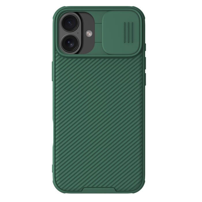 Калъф от Nillkin CamShield PRO Hard Case за Apple iPhone 16 Dark Green - Image 1