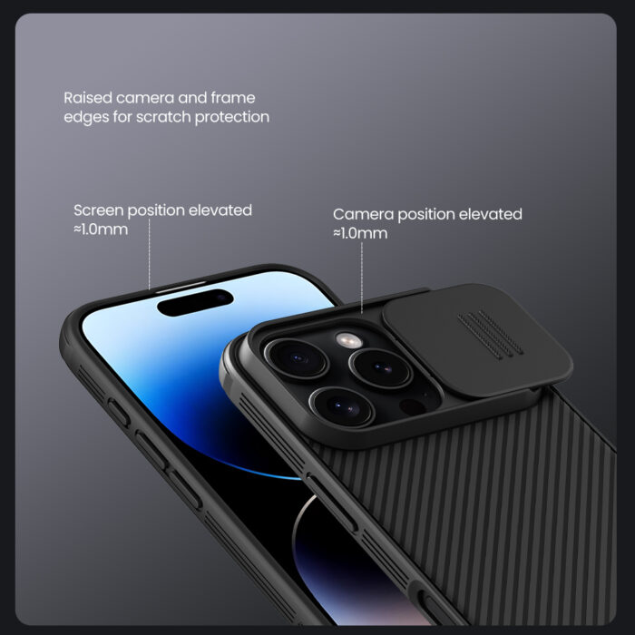 Калъф от Nillkin CamShield PRO Hard Case за Apple iPhone 16 Pro Dark Green - Image 4