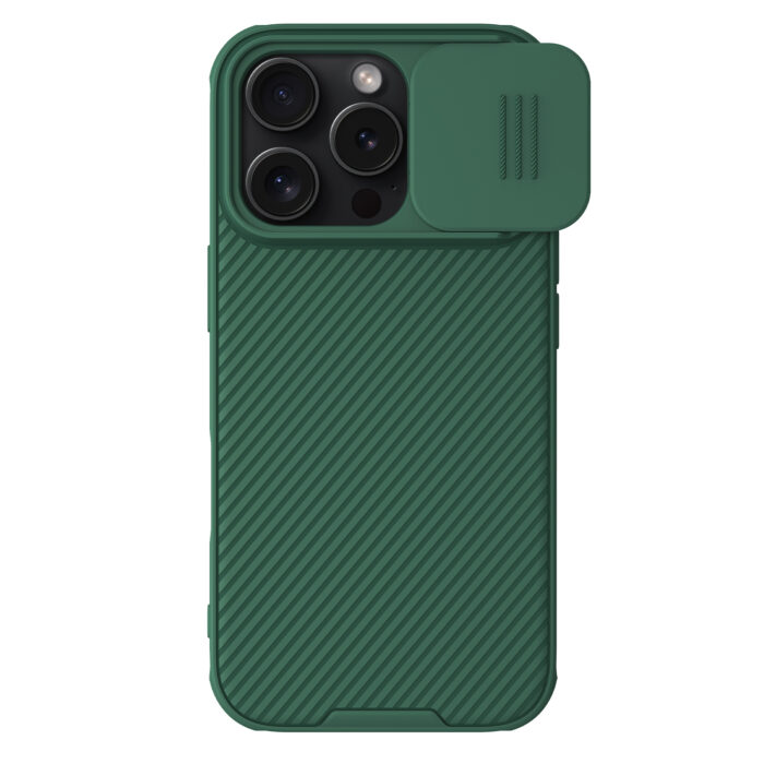 Калъф от Nillkin CamShield PRO Hard Case за Apple iPhone 16 Pro Dark Green - Image 1