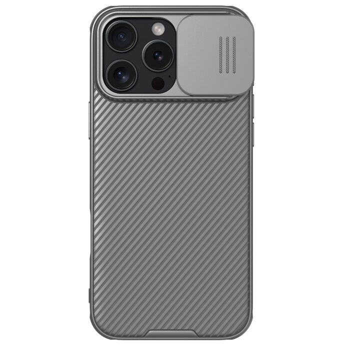 Калъф от Nillkin CamShield PRO Hard Case за Apple iPhone 16 Pro Max Titanium Gray - Image 1