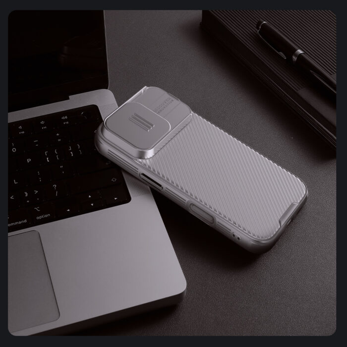 Калъф от Nillkin CamShield PRO Hard Case for Apple iPhone 16 Pro Titanium Gray - Image 8