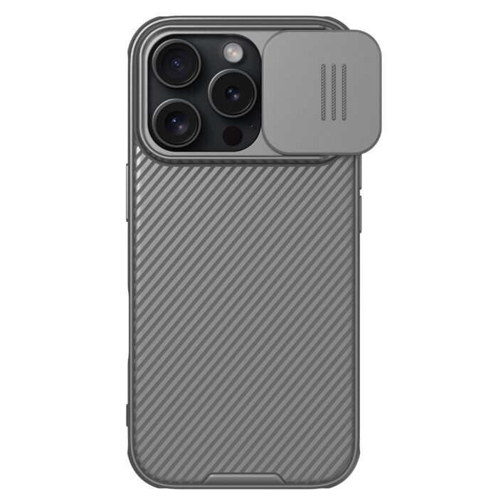 Калъф от Nillkin CamShield PRO Hard Case for Apple iPhone 16 Pro Titanium Gray - Image 1