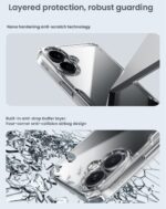 Калъф от Nillkin Nature TPU PRO Cover за Apple iPhone 16 Transparent - Image 6
